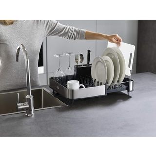 Giá đựng bát đĩa và bình đựng nước rửa tay Joseph Joseph 85189  GermanySnT HCM 450108