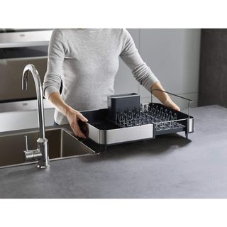 Giá đựng bát đĩa và bình đựng nước rửa tay Joseph Joseph 85189  GermanySnT HCM 450108