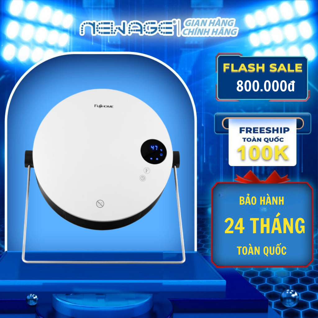 Quạt sưởi nhà tắm FUJIHOME FHB5000 tăng nhiệt độ phòng nhanh chóng và an toàn, Điều khiển cảm ứng, từ xa, BH 12 tháng