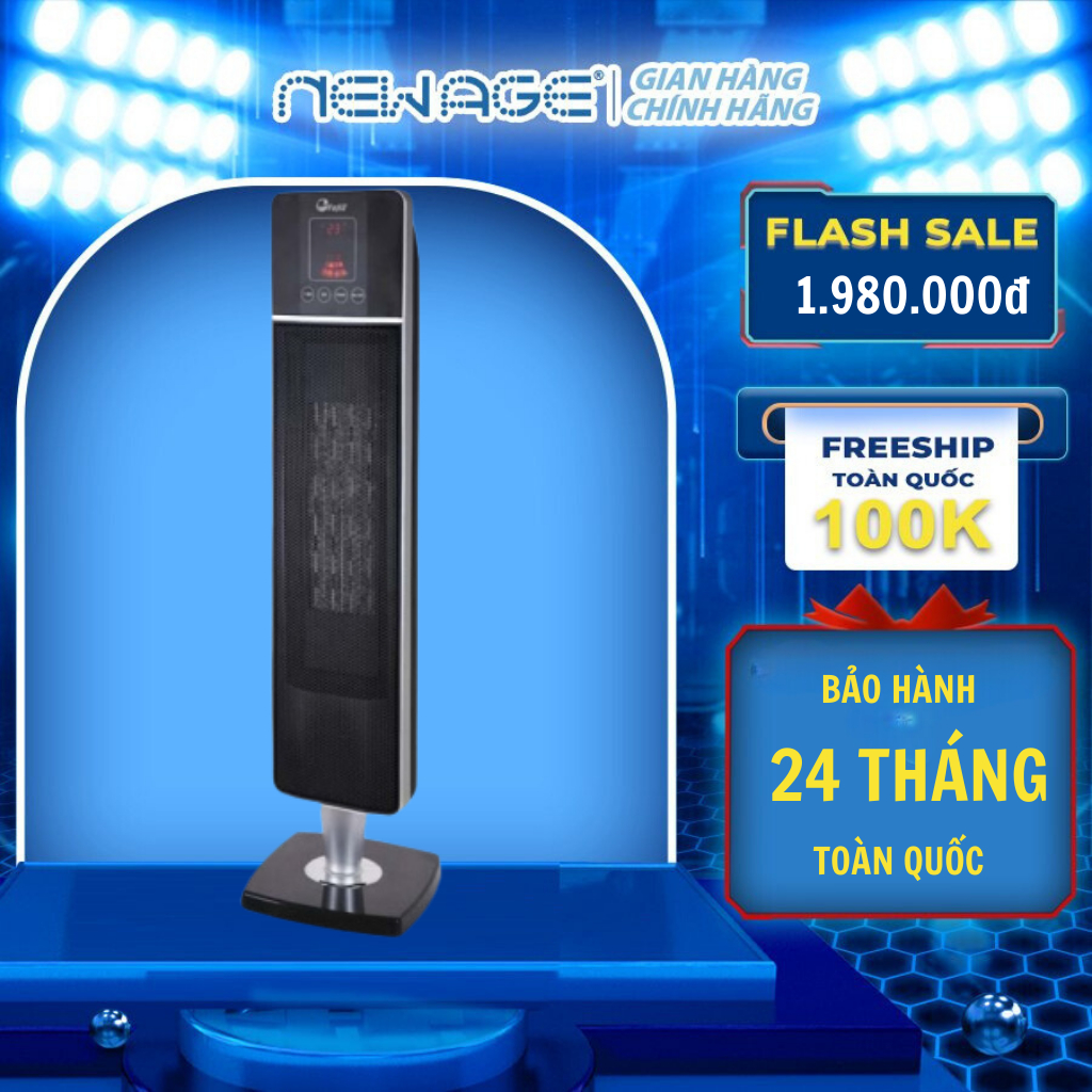 Quạt sưởi FujiE CH-2000 gốm Ceraimc , làm nóng nhanh, an toàn tiết kiệm điện, không khô da, không phát sáng, BH 12 tháng