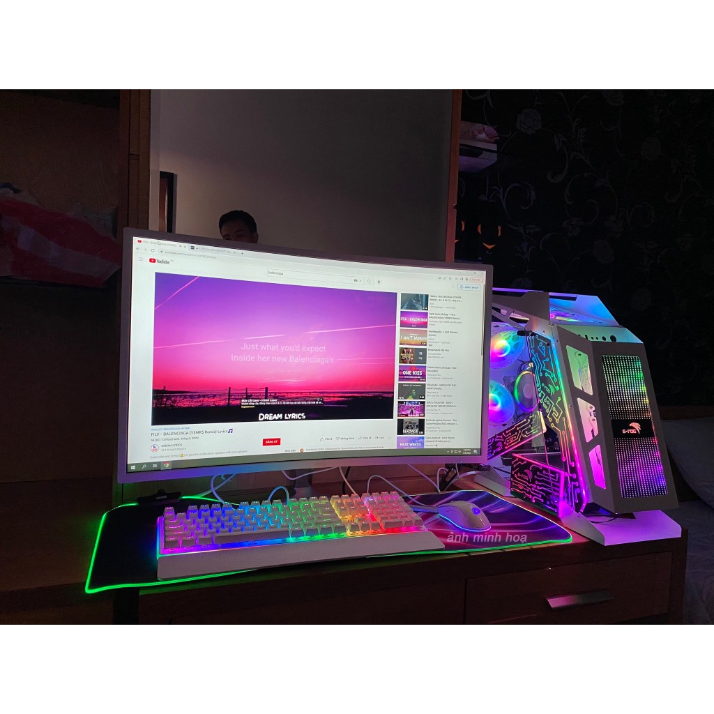 Bộ máy tính để bàn PC Gaming + Màn hình 22inch FULL HD cấu hình core i7 ...