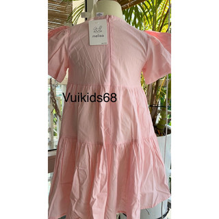 (Ảnh thật) Trang phục Noel/ Tết/ đi chơi cho bé. Đầm babydoll chất cotton thô Hàn siêu xinh 10-40kg Melisa