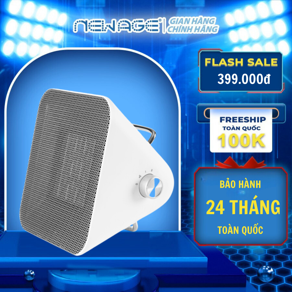 Quạt sưởi gốm FH1100 không gây tiếng ồn, không đốt oxy giữ cân bằng độ ẩm trong phòng, bảo hành 12 tháng toàn quốc