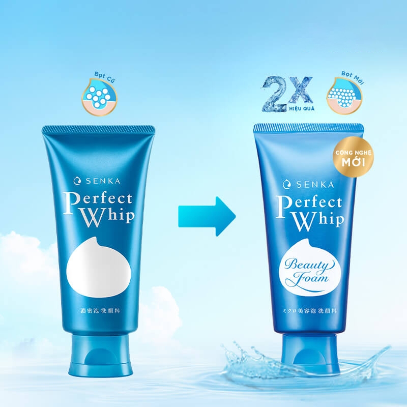 Ảnh Sữa rửa mặt Senka Perfect Whip 120G 3