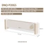 Máy sưởi, Máy sưởi điện chân tường Bear DNQ-P20G5,công suất LỚN 2000W, an toàn cho bé