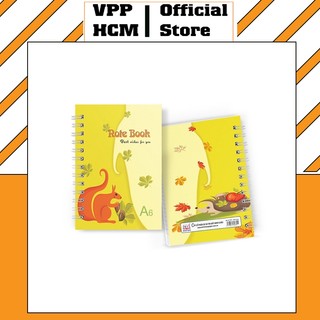 Sổ Lò Xo A6 Dày 200tr / Mỏng 100tr Minh Châu bìa đẹp dễ thương