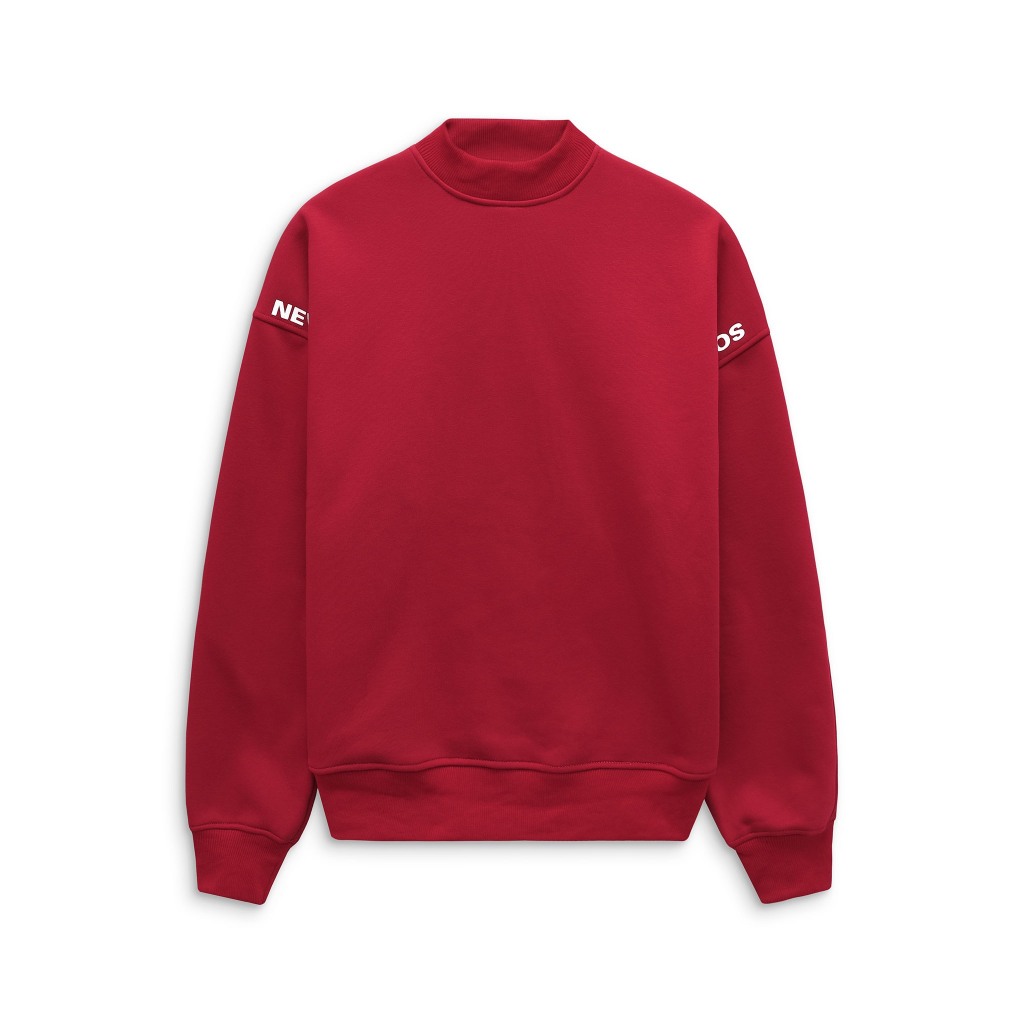 [Xả Hàng] Áo Sweater Oversize Local Brand NEVASOME Basic Cotton Lót Lông Cừu 420gsm Nam Nữ