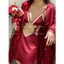 HT148 Váy ngủ sexy phối ren ngực hở lưng, đầm ngủ lụa 2s dáng xoè tôn dáng HT148