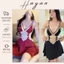 HT148 Váy ngủ sexy phối ren ngực hở lưng, đầm ngủ lụa 2s dáng xoè tôn dáng HT148
