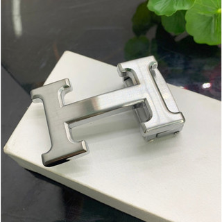 Mặt khóa thắt lưng nam kiểu khóa bấm lỗ cho dây da trơn hàng loại 1 dày dặn bền bỉ cho dây 3,3cm trở xuống