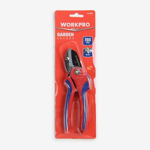 Kéo Cắt Cành 7.5 inch (190mm)  WORKPRO WP332003 Cắt Tỉa Cành Cây Chuyên Dụng, Giá Rẻ, Hiệu Suất Cao - Hàng Chính Hãng
