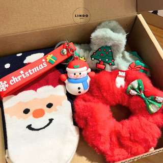 Set quà tặng Noel Vui LINDO, Phụ kiện xinh, Quà tặng xinh cho Giáng Sinh