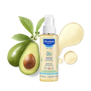 Dầu Massage Cho Trẻ Sơ Sinh & Em Bé Mustela baby oil 100ml