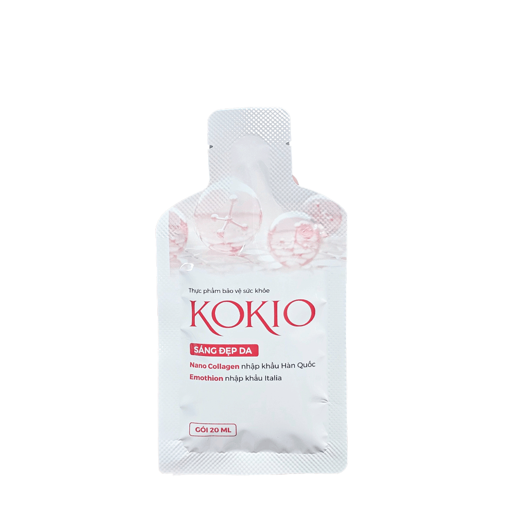 Gói Uống Collagen Kokio Fobe Làm Đẹp, Trắng Sáng Tự Nhiên N1