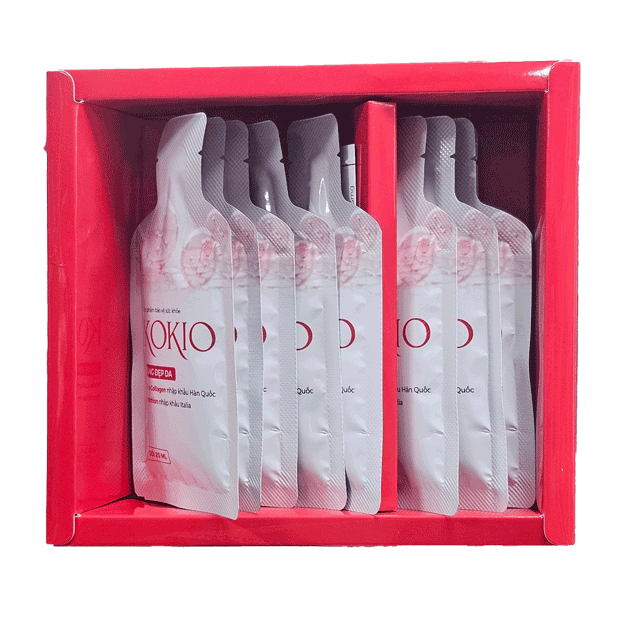 Gói Uống Collagen Kokio Fobe Làm Đẹp, Trắng Sáng Tự Nhiên N1