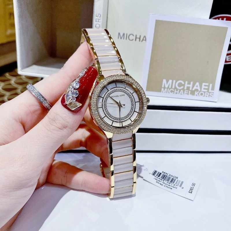 [Chính Hãng 100%] Đồng hồ nữ chính hãng MicheaKor MK3508 (3508) Máy ...