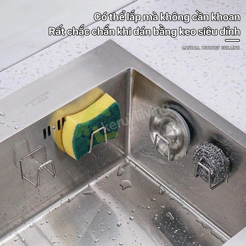 Giá đỡ bọt biển bằng thép LUMERA - Chống nước, không rỉ sét trong môi trường ẩm ướt