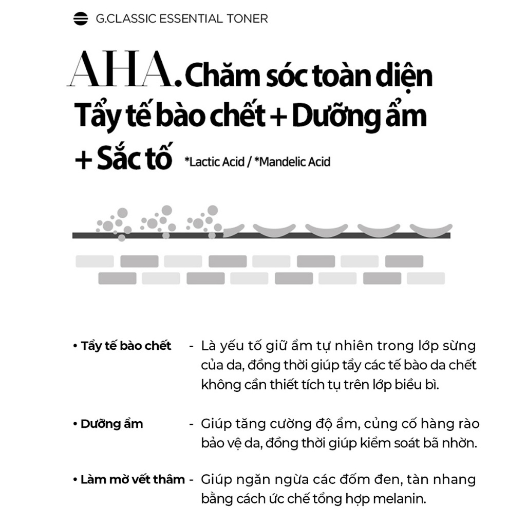 Ảnh Bộ Sản Phẩm Toner và Sữa Rửa Mặt Be'Balance GCLASSIC MINI KIT giúp Làm Đẹp Da 30ml 4