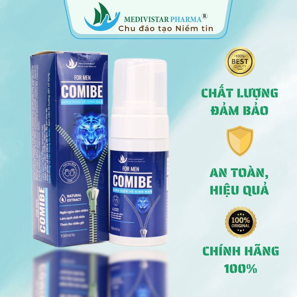 Dung Dịch Vệ Sinh Nam Giới COMIBE MEDIVISTAR Làm Sạch Vùng Kín Được Bác ...