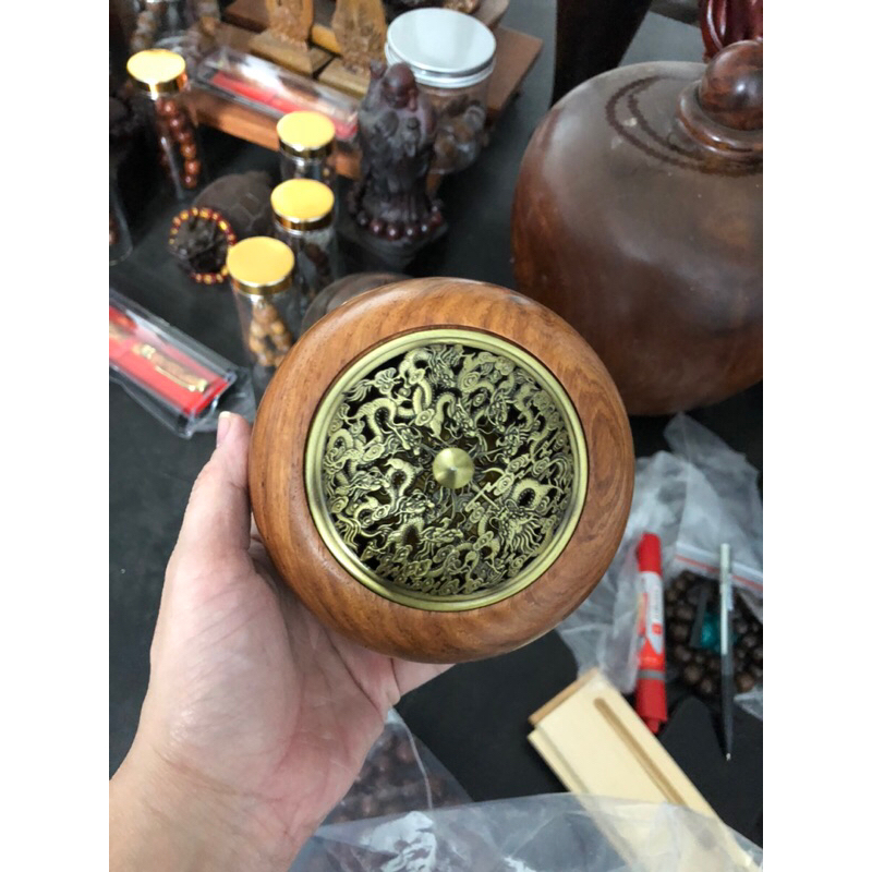Lư xông trầm gỗ hương Bền Đẹp Rẻ tại xưởng gỗ đình nghĩa nhị khê
