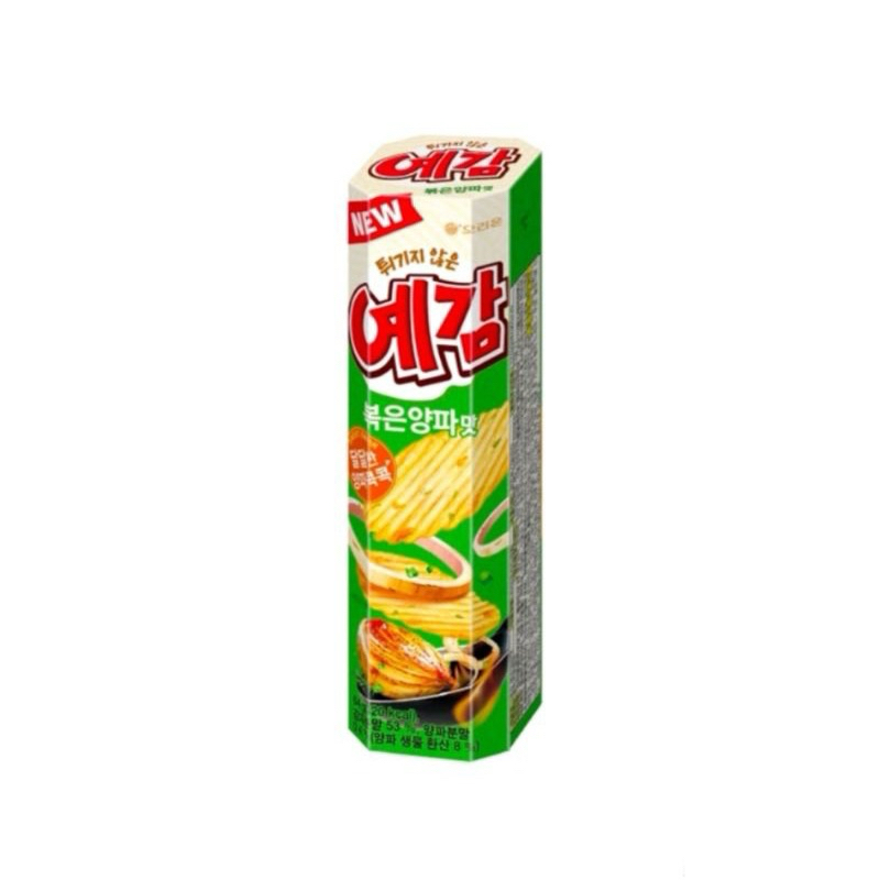 Snack khoai tây hành 64g [오리온] 예감 볶은양파 64G | Shopee Việt Nam