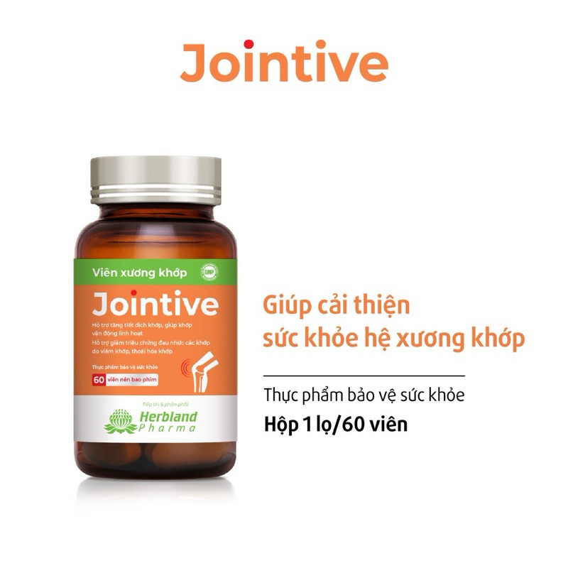 Viên Uống Xương Khớp JOINTIVE Tăng Tiết Dịch Khớp Giảm Đau Nhức Khớp Do Viêm Khớp Thoái Hóa | Shopee Việt Nam