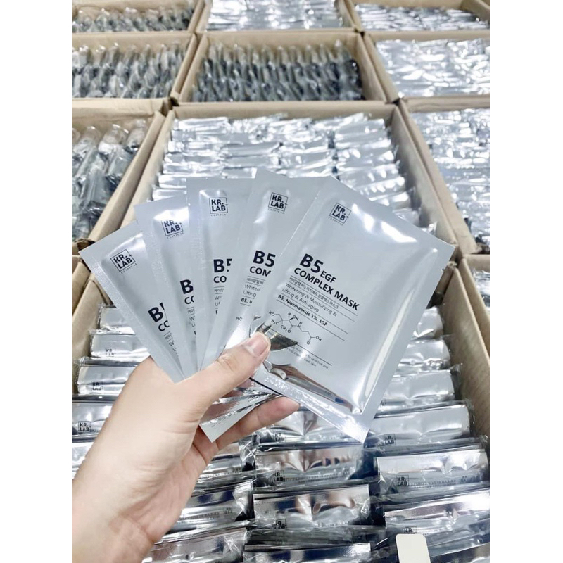 Combo 30-50 miếng Mặt nạ Kr.lab B5 EGF complex mask - hạn 2028 Hàn Quốc  IS288