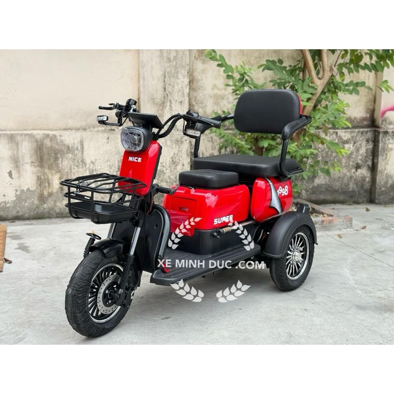 Xe điện 3 bánh Supper Nice Pro dành cho người già, người khuyết tật mới ...