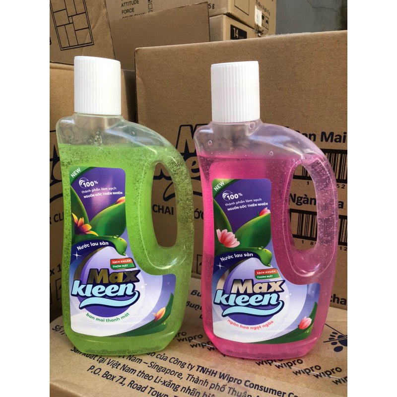 Nước Lau Sàn MaxKleen chai / túi 1Kg