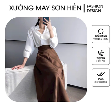 Chân váy dái chân váy 7 mảnh dáng xoè MS602