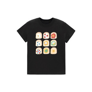 Áo Baby Tee in hình bánh mì dễ thương 100% Cotton 2 chiều 240gsm