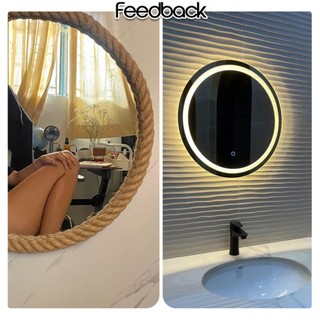 Gương trang điểm gương tròn treo tường nhiều kích cỡ, bao bể vỡ tặng thụ kiện treo LOA LOA
