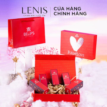 Set 5 Son Valentine Thỏi BST "The Queen" Belips Thiên Nhiên Mềm Mịn Không Chì An Toàn Cho Cả Bà Bầu - LENIS