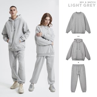 Sét Bộ Hoodie Nỉ  Bassic Đơn Giản lịch Sự, Chất Liệu Nỉ Ngoại Trơn Mềm Mịn Dày Dặn Đồ Ấm Thu Đông 2026