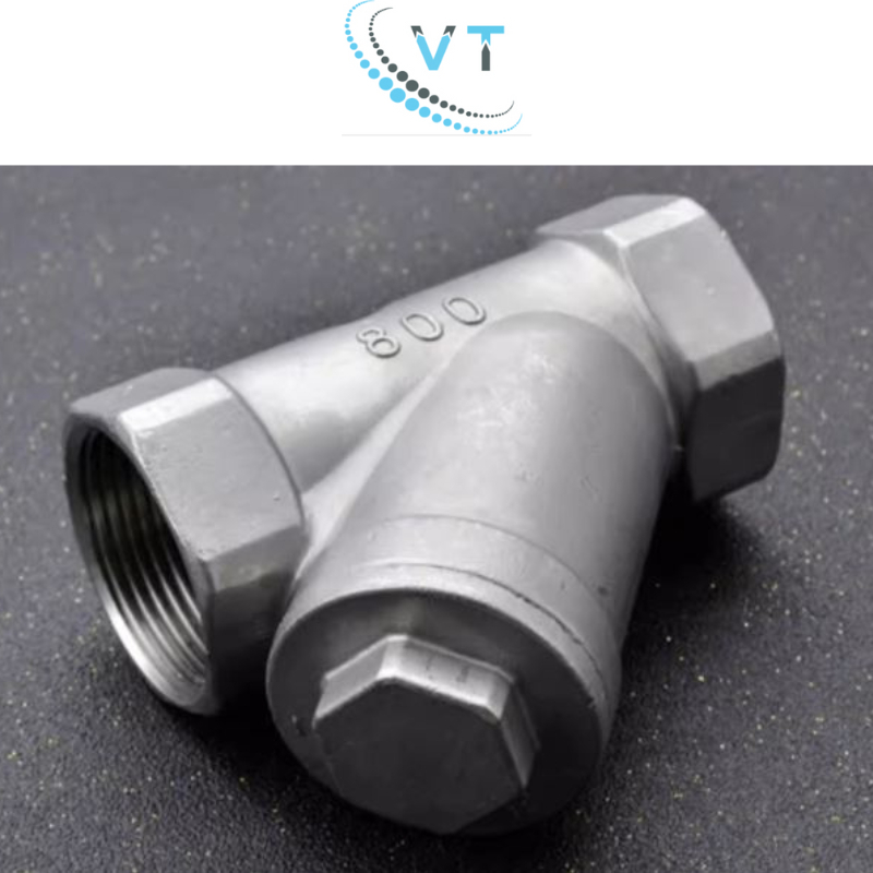 Y lọc ren inox 304 DN65 DN80 DN100
