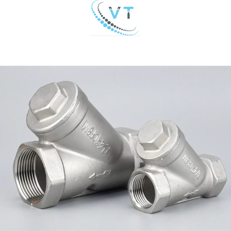 Y lọc ren inox 304 DN65 DN80 DN100