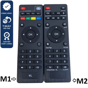 Điều khiển đầu box Android TV BOX hàng chính hãng, Remote đầu kĩ thuật số tivi box truyền hình internet 4K hàng mới