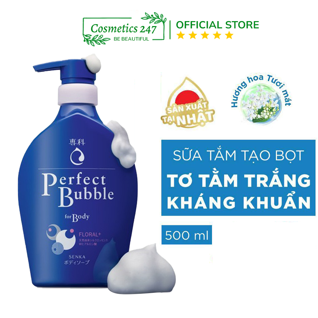 Ảnh Sữa Tắm Senka Perfect Bubble for Body 500ML 2