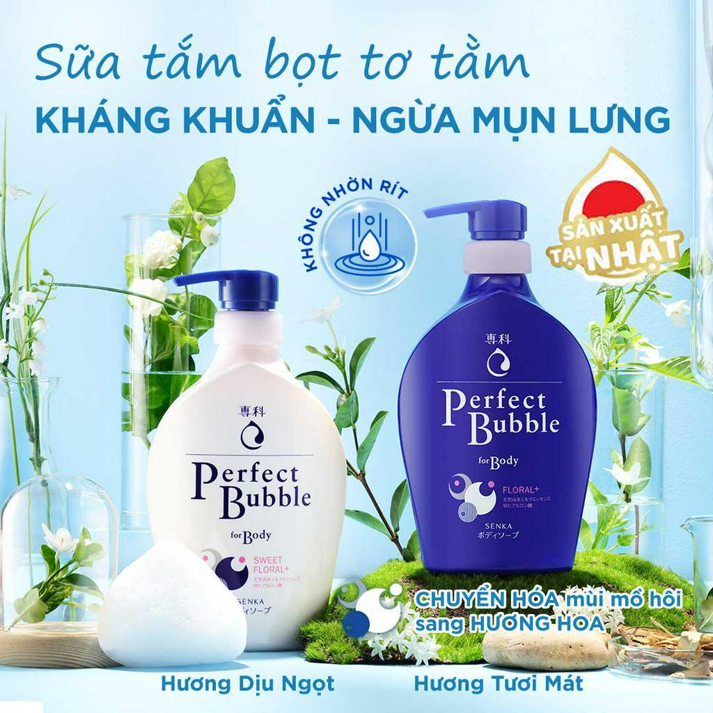 Ảnh Sữa Tắm Senka Perfect Bubble for Body 500ML 3