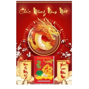 Tranh Lịch Tết Tài 2024 Tài Lộc May Mắn Treo Nhà Cửa, Văn Phòng, Quà Tặng Năm Mới, Sỉ Quà Doanh Nghiệp