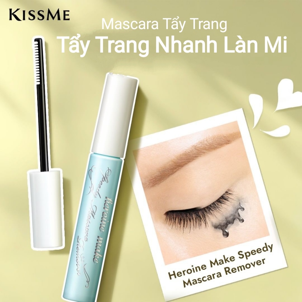 Mascara Tẩy Trang Lông Mi Kissme Heroine Make (6.6mL)