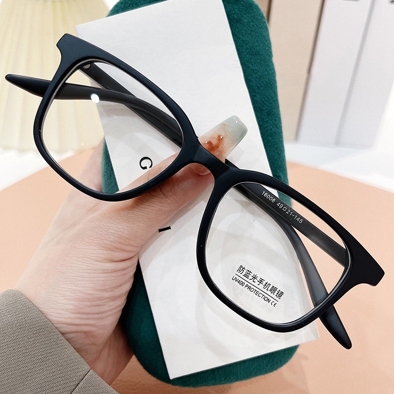 Gọng kính cận nữ nam cao cấp phong cách Hàn Quốc chống ánh sáng xanh chuẩn UV400 thời trang cá tính Hottrend HANASO 558
