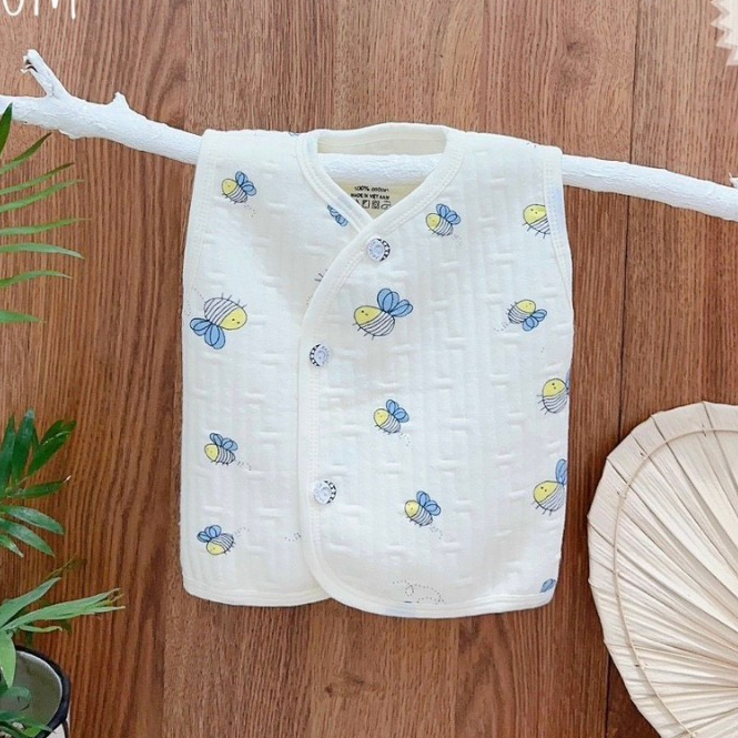 Áo Gile Xốp Trần Bông Phong cách Hàn Quốc  Mềm Mịn Ấm 3-9Kg mesocshop