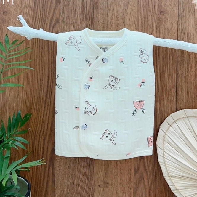 Áo Gile Xốp Trần Bông Phong cách Hàn Quốc  Mềm Mịn Ấm 3-9Kg mesocshop