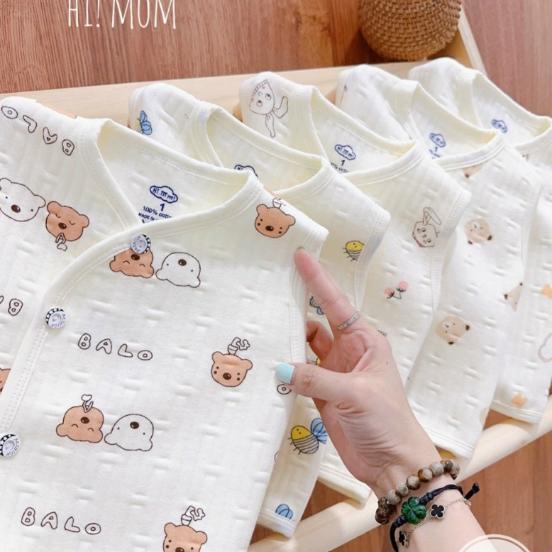 Áo Gile Xốp Trần Bông Phong cách Hàn Quốc  Mềm Mịn Ấm 3-9Kg mesocshop