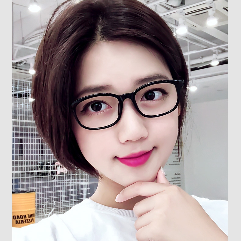 Gọng kính cận thời trang nữ nam phong cách Hàn Quốc mắt kính không độ bảo về mắt đi chơi đẹp giá rẻ HANASO 560