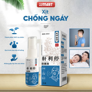 Xịt chống ngáy khi ngủ hiệu quả dành cho người lớn Snoretin 30ml, chiết xuất tự nhiên, an toàn.