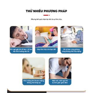 Xịt chống ngáy khi ngủ hiệu quả dành cho người lớn Snoretin 30ml, chiết xuất tự nhiên, an toàn.
