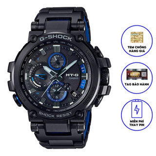 Đồng Hồ Nam Dây Thép Không Ghỉ Chính Hãng Casio GSHOCK MTG-B1000BD-1ADR