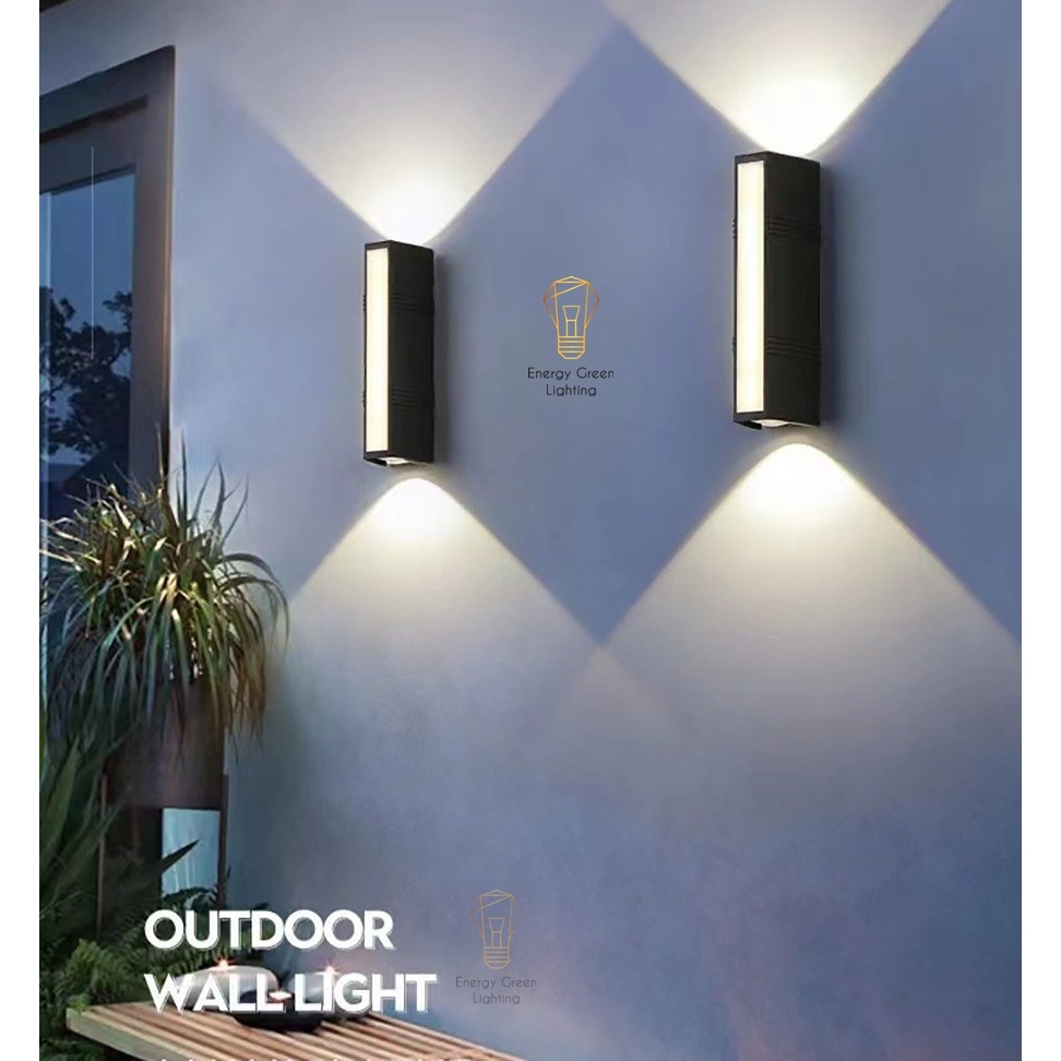 Ảnh Đèn Hắt Tường Energy Green Lighting Chống Nước 2 Đầu Chiếu Sáng DT-2265 - Thân Nhôm - Chip Led Siêu Sáng - Bảo Hành 1Năm 1